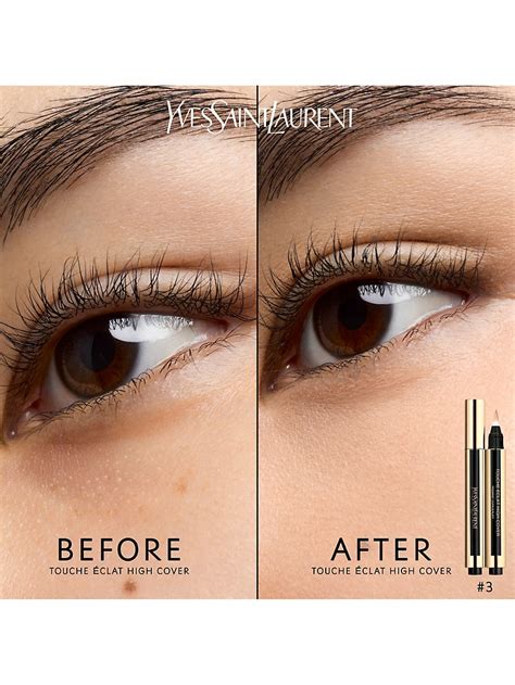 before and after ysl touche eclat|touche eclat review.